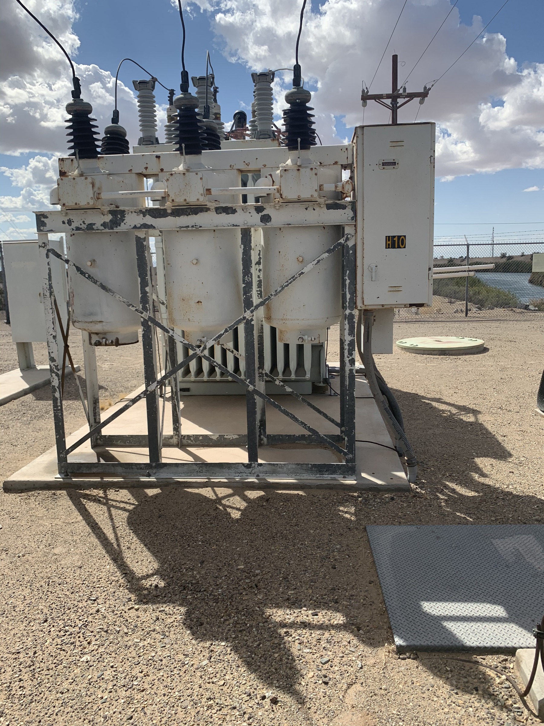 Transformer installation work